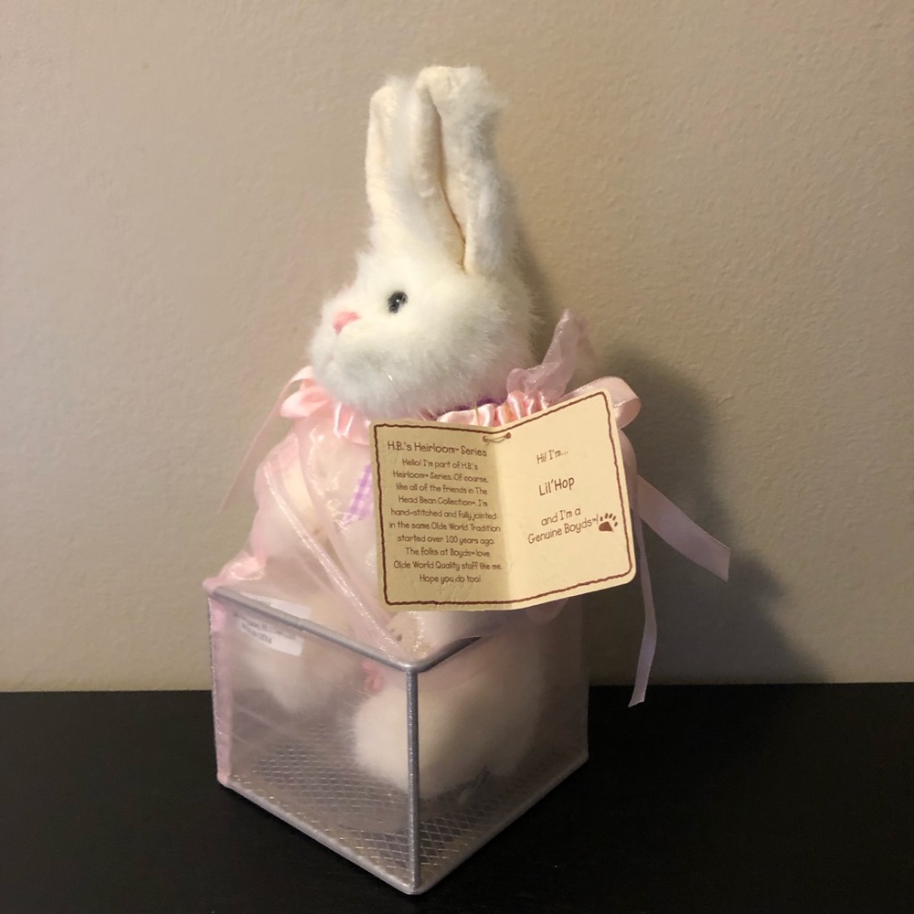 ❌SOLD❌Boyd’s Bear”Lil Hop”Bunny fromHB’s Heirloom Series NWT/Ornament no box - Picture 11 of 12